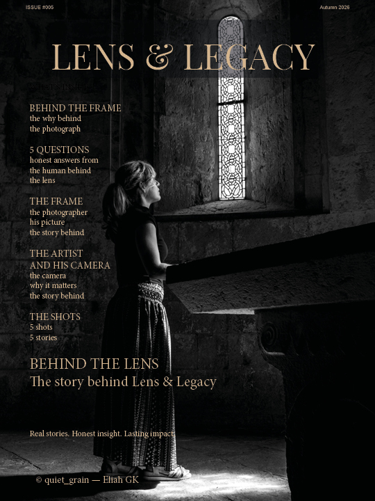 Lens & Legacy Issue 005